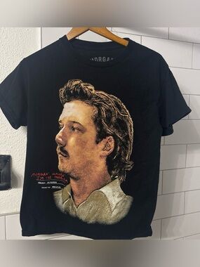 Morgan Wallen Portrait Graphic Tee - Black